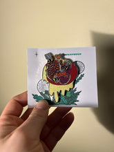 Load image into Gallery viewer, Pomegranate Empire Pearl Large Enamel Pin