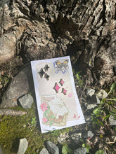 Load image into Gallery viewer, Black Sparkle Star Mini Pin Set