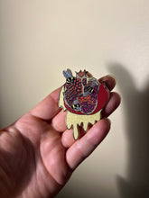 Load image into Gallery viewer, Pomegranate Empire Pearl Large Enamel Pin