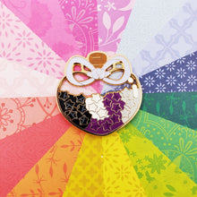 Load image into Gallery viewer, Demi Pride in my Stars Pin