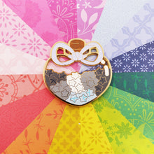 Load image into Gallery viewer, Demi-Boy Pride in my Stars Pin