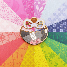 Load image into Gallery viewer, Demi-Girl Pride in my Stars Pin