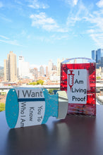 Load image into Gallery viewer, NYFW Sharps Bottle Bag- I am Living Proof