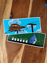 Load image into Gallery viewer, Totoro and Cat Bus Magnets