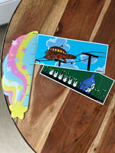 Load image into Gallery viewer, Totoro and Cat Bus Magnets