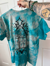 Load image into Gallery viewer, Queer Joy is Sacred Tie Dye T-shirt