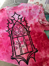 Load image into Gallery viewer, Queer Joy is Sacred Tie Dye T-shirt
