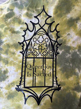 Load image into Gallery viewer, Queer Joy is Sacred Tie Dye T-shirt