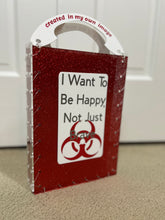 Load image into Gallery viewer, NYFW Sharps Bottle Bag- I Want To Be Happy Not Just Brave