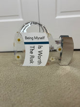 Load image into Gallery viewer, NYFW Testosterone Bottle Bag- Being Myself is Worth The Risk