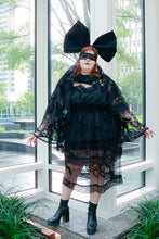 Load image into Gallery viewer, Justice Dress- Black Lace Snake- Original Sin