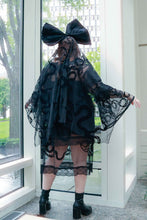 Load image into Gallery viewer, Justice Dress- Black Lace Snake- Original Sin