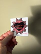 Load image into Gallery viewer, I Knockout Nazis Enamel Pin Glitter
