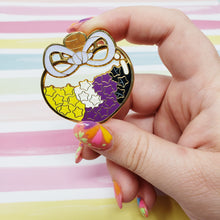 Load image into Gallery viewer, NonBinary Pride in my Stars Pin
