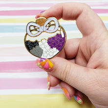 Load image into Gallery viewer, Ace Pride in my Stars Pin
