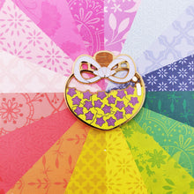 Load image into Gallery viewer, Intersex Pride in my Stars Pin

