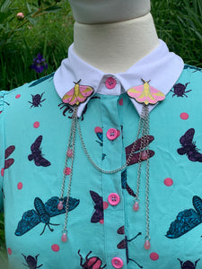Moth Lapel/ Collar Pins