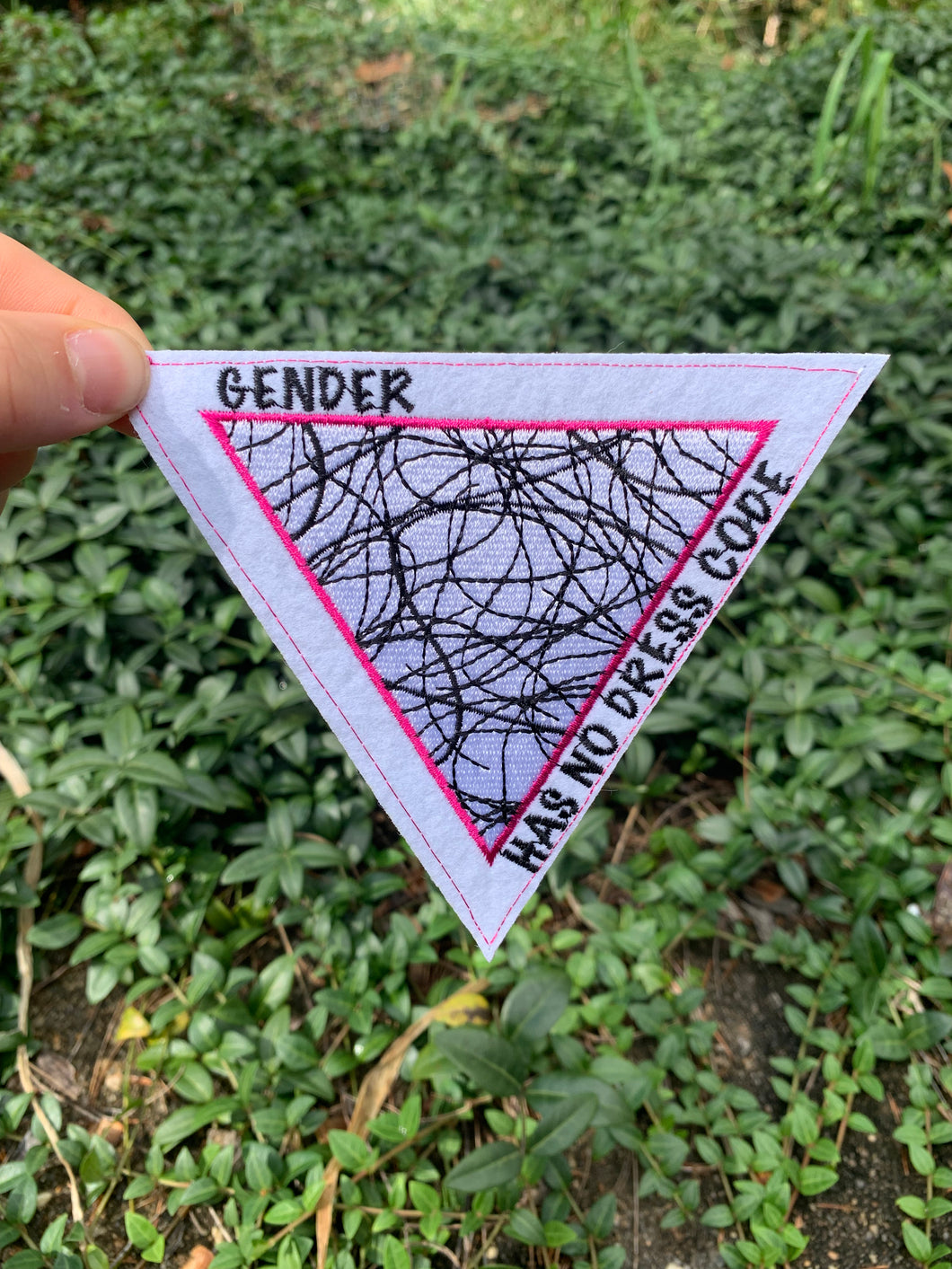 Gender Iron on Patch