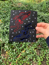 Load image into Gallery viewer, Cosmic Bunnies Iron on Patch

