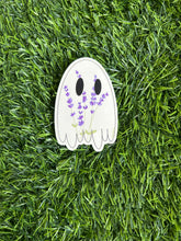 Load image into Gallery viewer, Lavender Ghost- Clear Sticker

