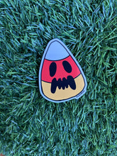 Load image into Gallery viewer, Worry Corn (Candy Corn) Sticker
