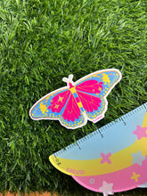 Load image into Gallery viewer, Pansexual Moth Pride Sticker
