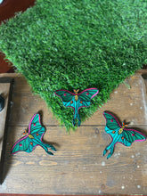 Load image into Gallery viewer, Luna Moth Patch (neon vibes)
