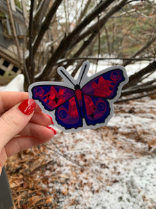 Pride Moth Stickers