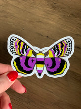 Load image into Gallery viewer, Pride Moth Stickers
