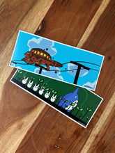 Load image into Gallery viewer, Totoro and Cat Bus Magnets
