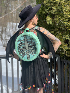 Mint and Pink LIMITED EDITION Persephone Moth Bag