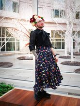 Load image into Gallery viewer, Dark Moth Skirt- Thumbelina Collection
