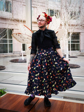 Load image into Gallery viewer, Dark Moth Skirt- Thumbelina Collection
