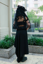 Load image into Gallery viewer, Snake Lace Veil Headpiece
