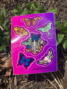 Moth Sticker Sheet