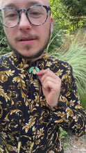 Load and play video in Gallery viewer, Moving Skull Beetle Pin and Bolo Tie
