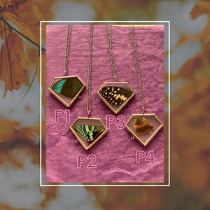 Butterfly Wing Necklace