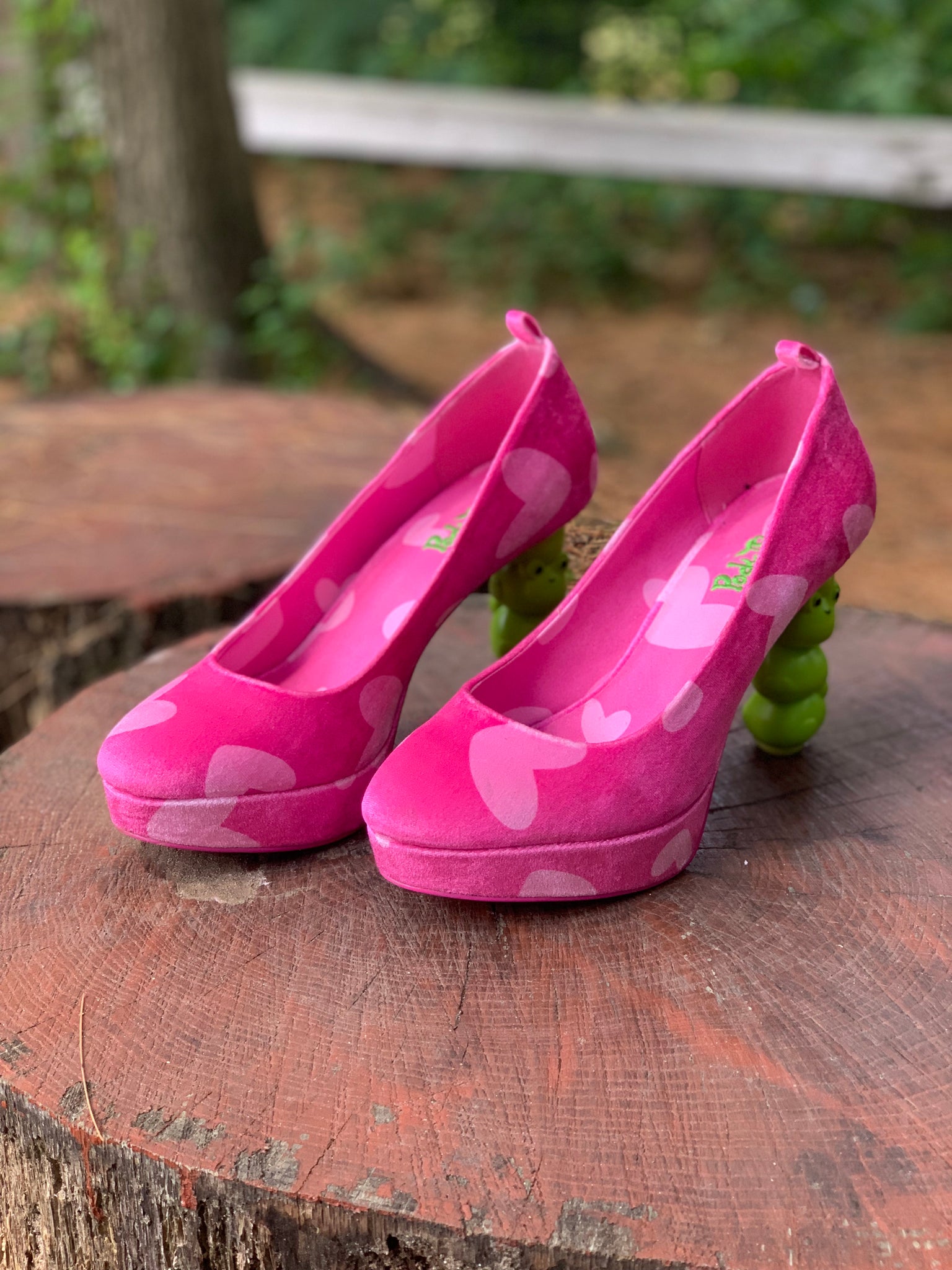 Heart heels clearance