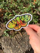 Load image into Gallery viewer, Single Glitter/Holo Moth Sticker
