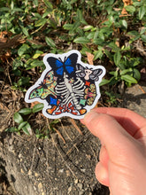 Load image into Gallery viewer, Single Glitter/Holo Moth Sticker
