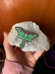 Luna Moth Enamel Pin
