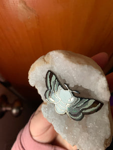 Tolype Moth Enamel Pin