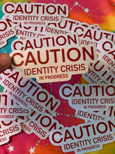 Identity Crisis Sticker – PocketBean